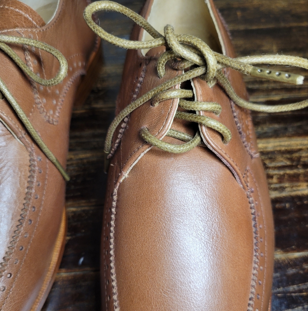 Christy Dawn Agnes Oxford in saddle leather 6 - Picture 6 of 11